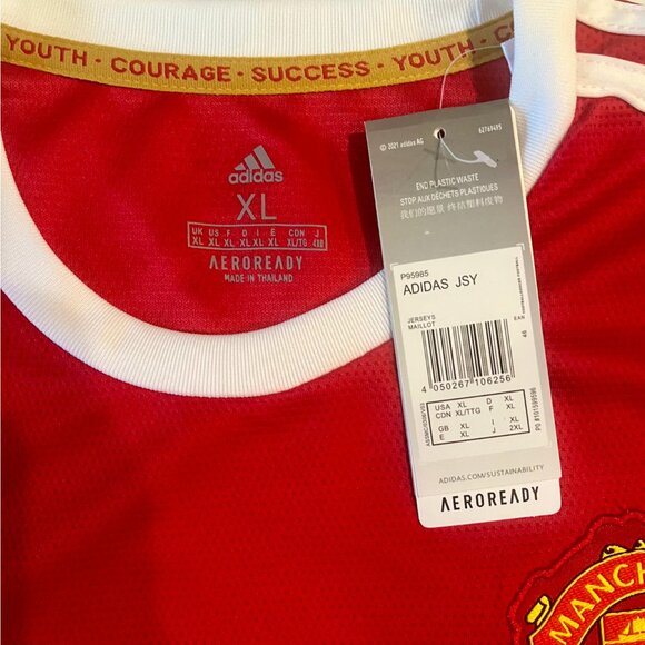 Adidas Manchester United 21/22 Home Authentic Jersey XL - Ronaldo #7 - Picture 5 of 5